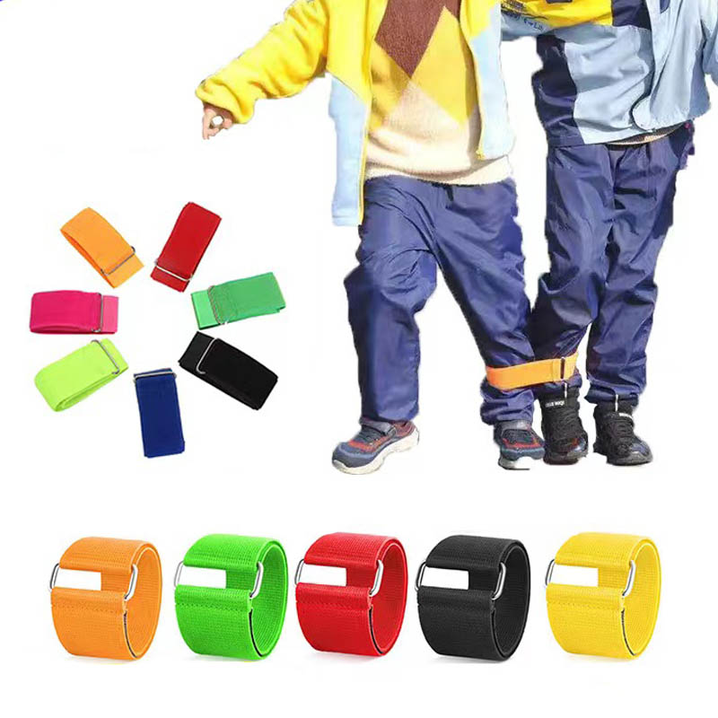 Kids Outdoor Games For Party - 3本足のレースバンド、チームビルディングアクティビティ、大人と子供、誕生日パーティー、フィールドデー、カーニバルリレーゲーム、アウトドアの楽しみ
