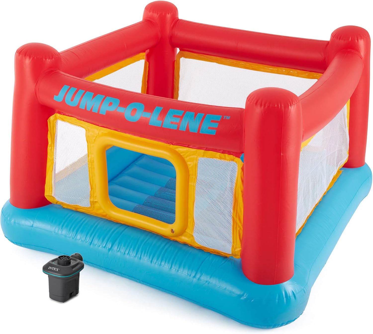 Kids Outdoor House - インフレータブルジャンプオーレーン屋内外兼用子供用バウンスキャッスルハウス（エアポンプ付き）