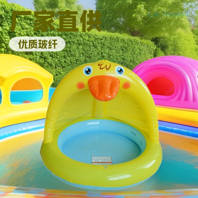 子供用インフレータブルスプラッシュプール、レインボースプリン - Kids Outdoor Water Table のレビューと価格