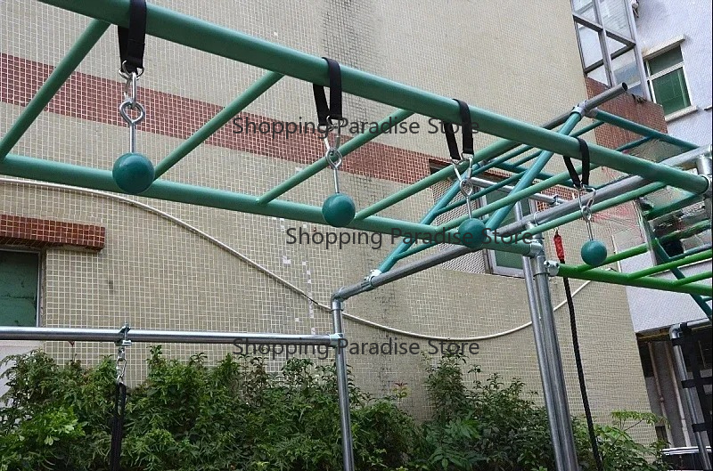 子供用裏庭忍者ウォリアー障害物コース屋外トレーニング器具セッ - Kids Outdoor Obstacle Course Equipment のレビューと価格