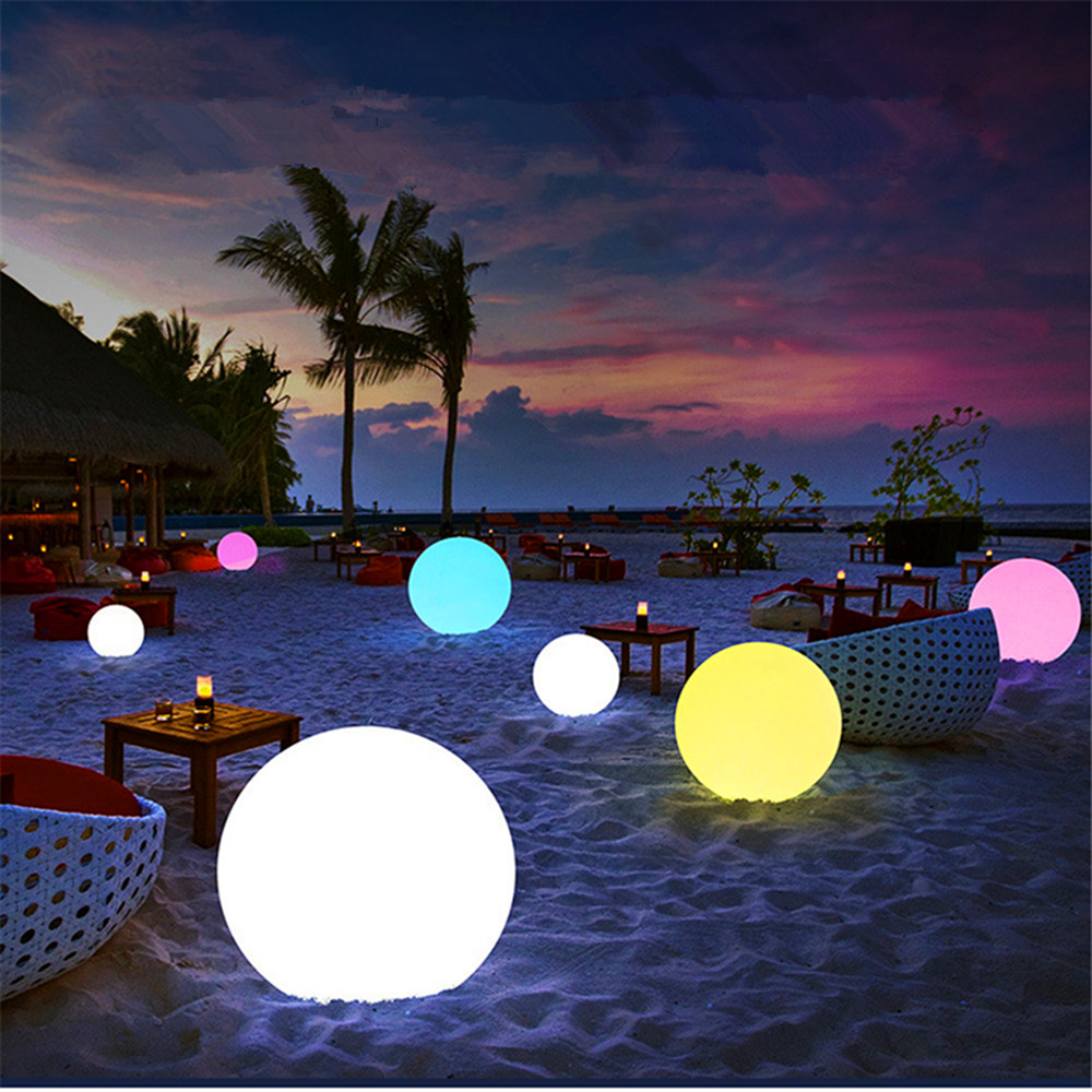 充電式LEDグローイングボールライト、子供、大人用、屋外グロ - Kids Outdoor Decor のレビューと価格
