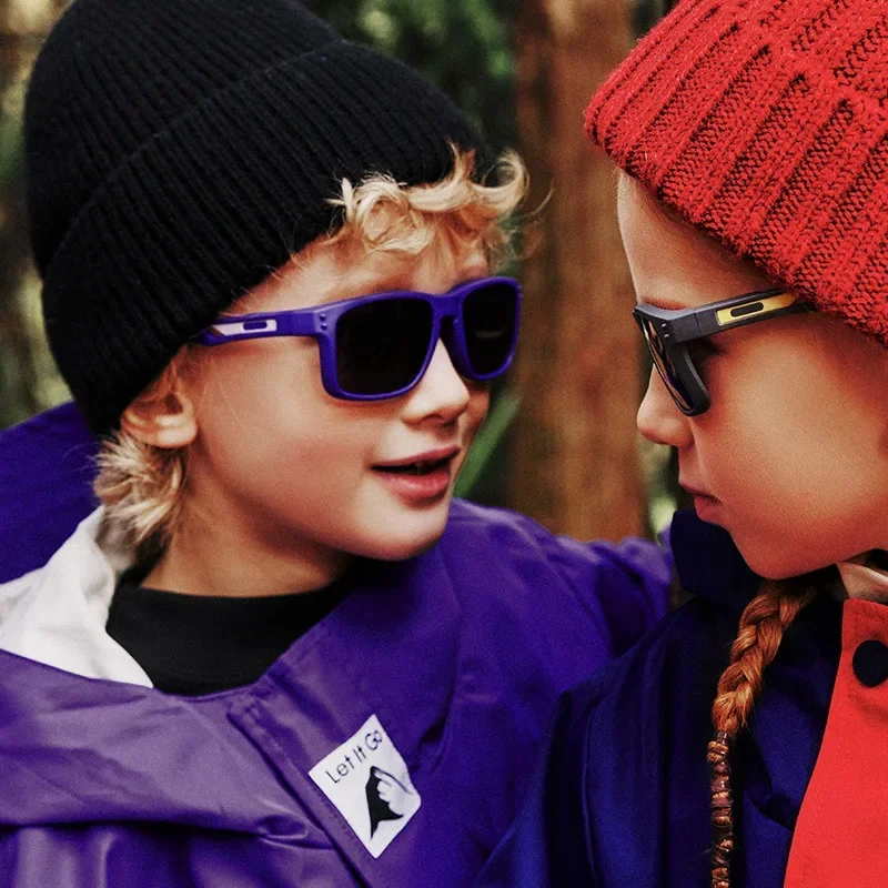 アウトドア ニューキッズ 偏光サングラス 柔軟な長方形フレー - Kids Outdoor Frame のレビューと価格
