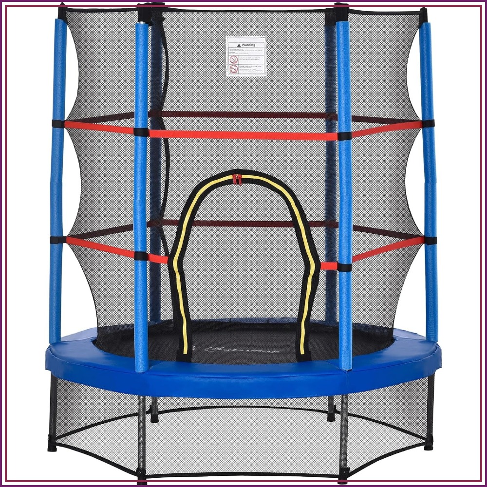 55インチ ミニトランポリン 子供用 3～6歳向け、屋内/屋 - Kids Outdoor Frame のレビューと価格