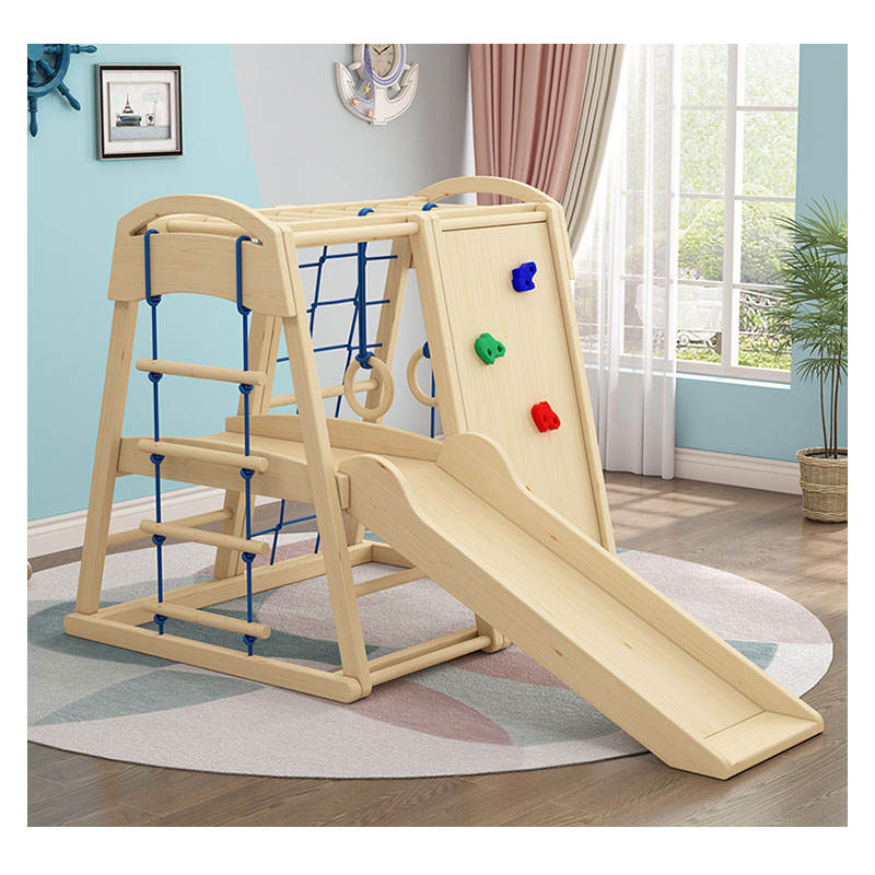 屋内屋外兼用木製子供用モンテッソーリクライミングジムフレーム - Kids Outdoor Wooden Climbing Frame のレビューと価格