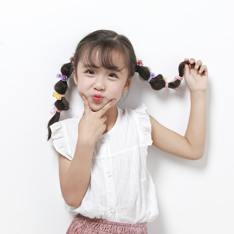 10ピース/ロット赤ん坊甘いヘアアクセサリーキャンディーカラ - Kids Outdoor Decor のレビューと価格