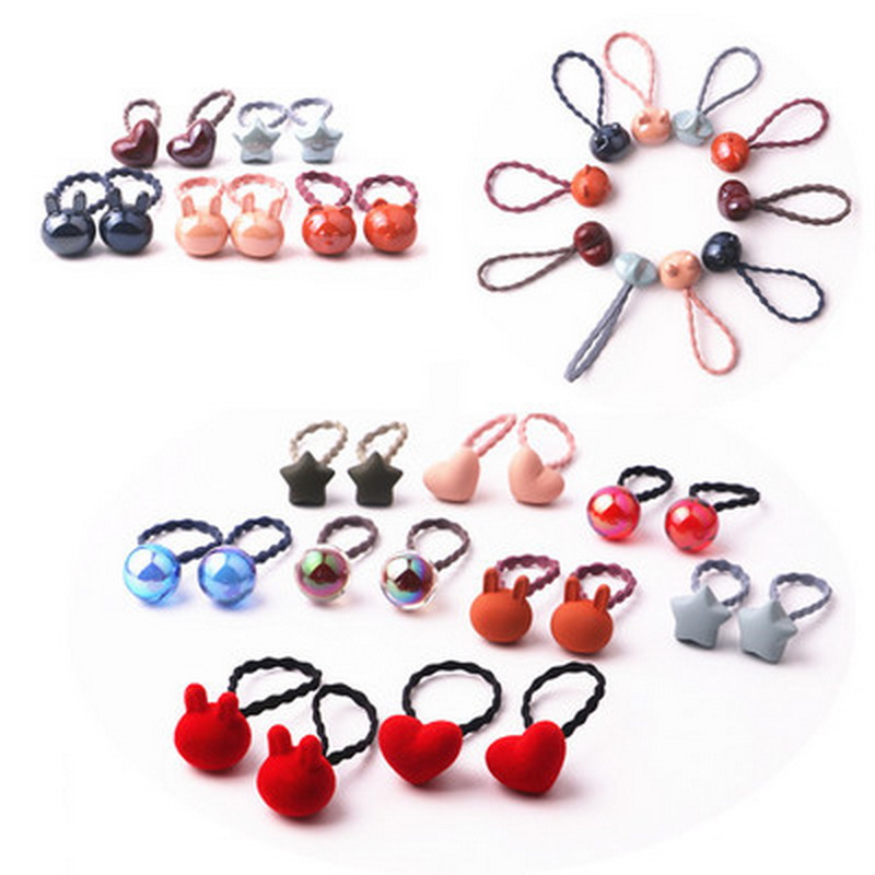 10ピース/ロット赤ん坊甘いヘアアクセサリーキャンディーカラ - Kids Outdoor Decor のレビューと価格