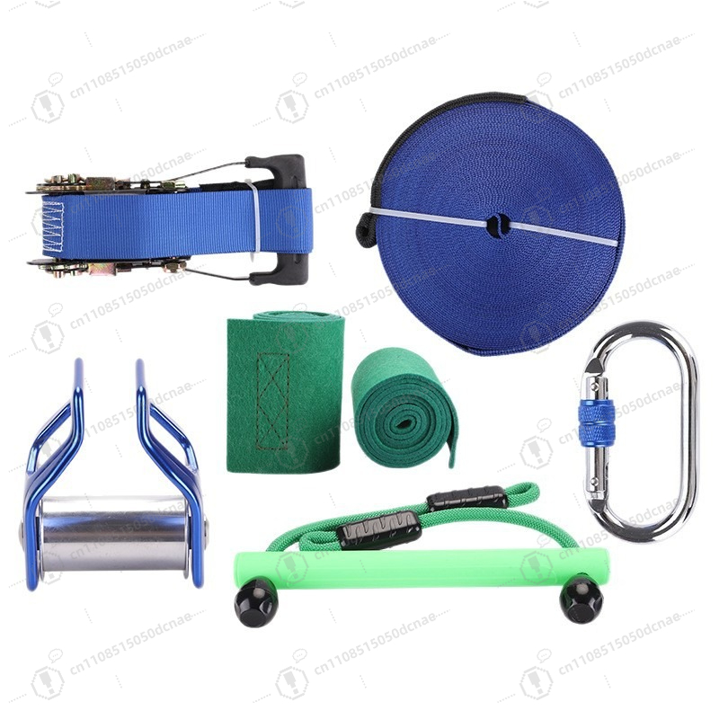 子供用スラックライン練習キット、モンキーバー・ジップライン・ - Kids Outdoor Obstacle Course Equipment のレビューと価格