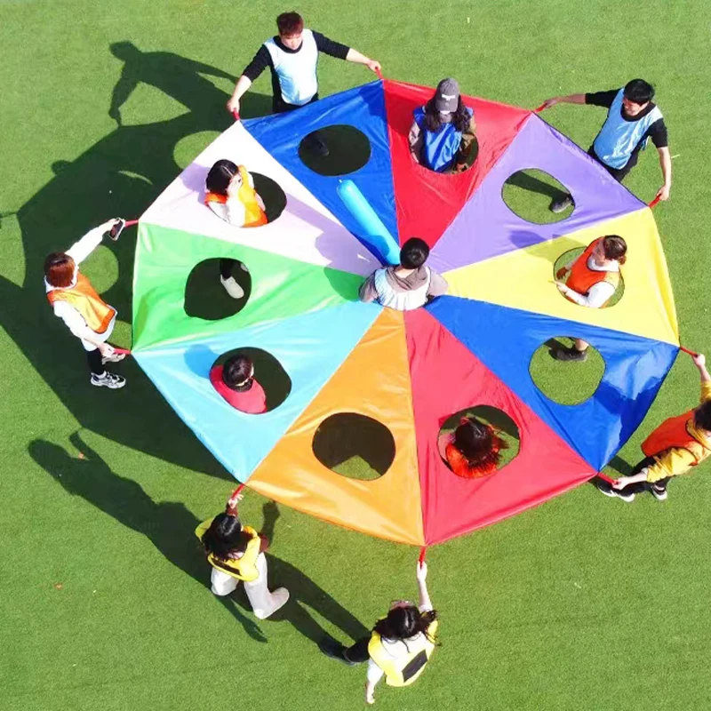 レインボーパラシュートノックゴーファー多人数参加型インタラク - Kids Outdoor Games For Party のレビューと価格