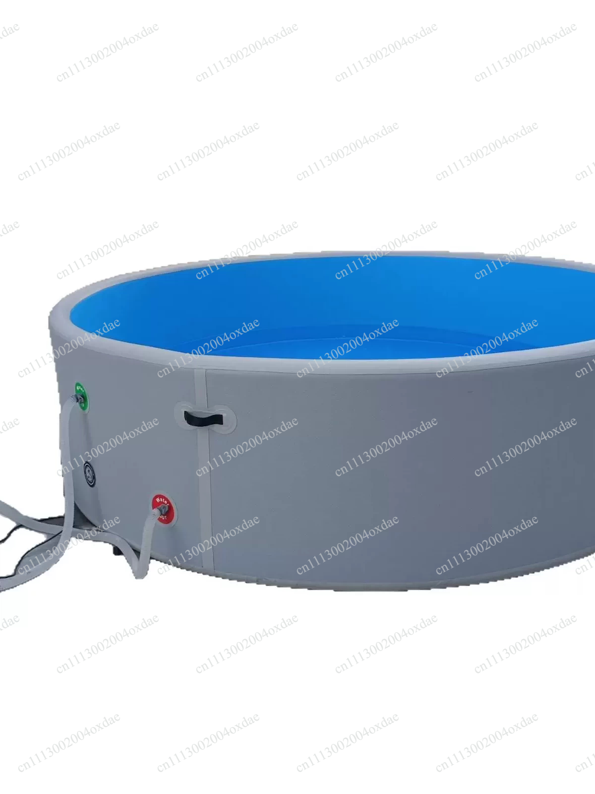 大きな丸型の膨らませるプール、巾着付き、子供と大人向け、屋内 - Kids Outdoor Fun のレビューと価格