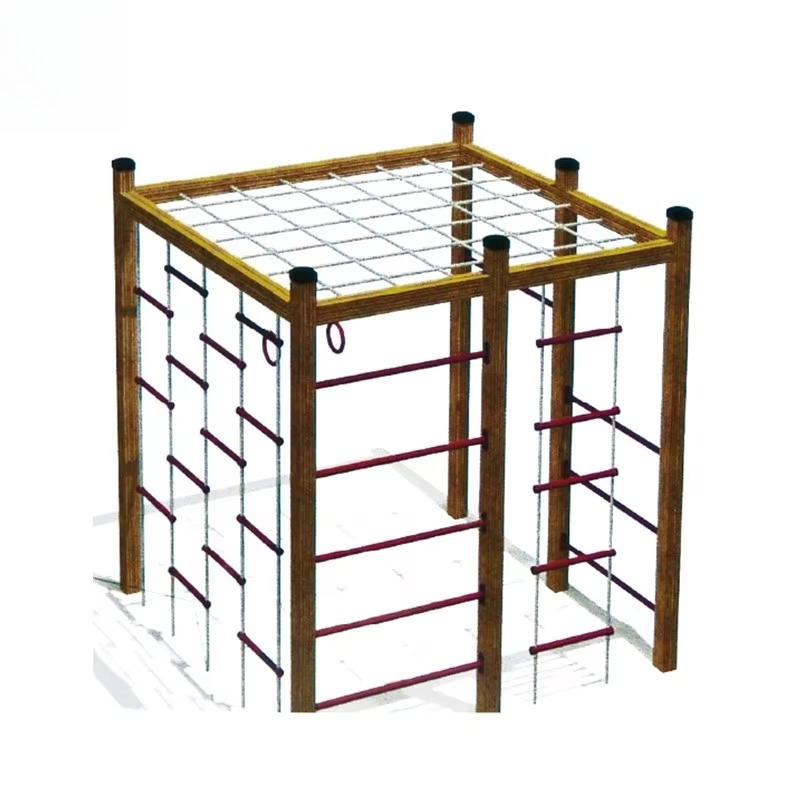 木製クライミングフレーム、屋内外遊具、子供幼児向けの挑戦的な - Kids Outdoor Wooden Climbing Frame のレビューと価格