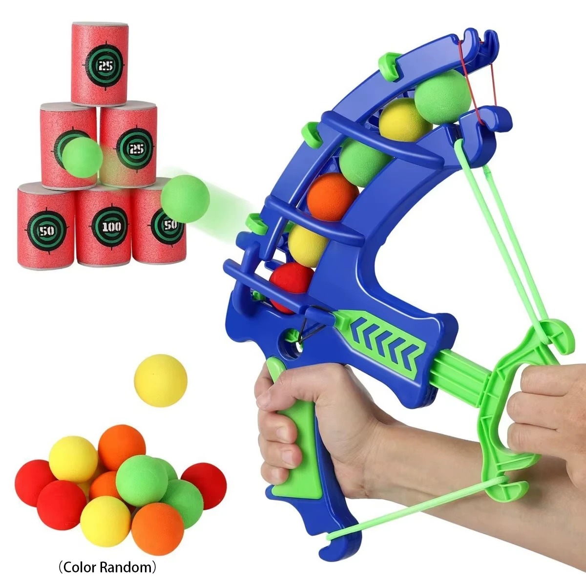 投げスポーツスリングショットターゲットバブルガンソフトボール - Kids Outdoor Games For Party のレビューと価格