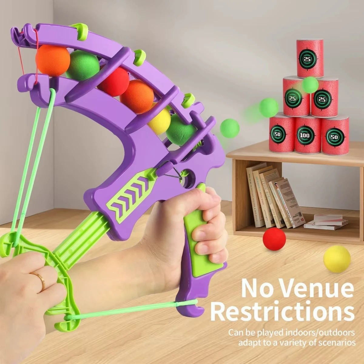 投げスポーツスリングショットターゲットバブルガンソフトボール - Kids Outdoor Games For Party のレビューと価格