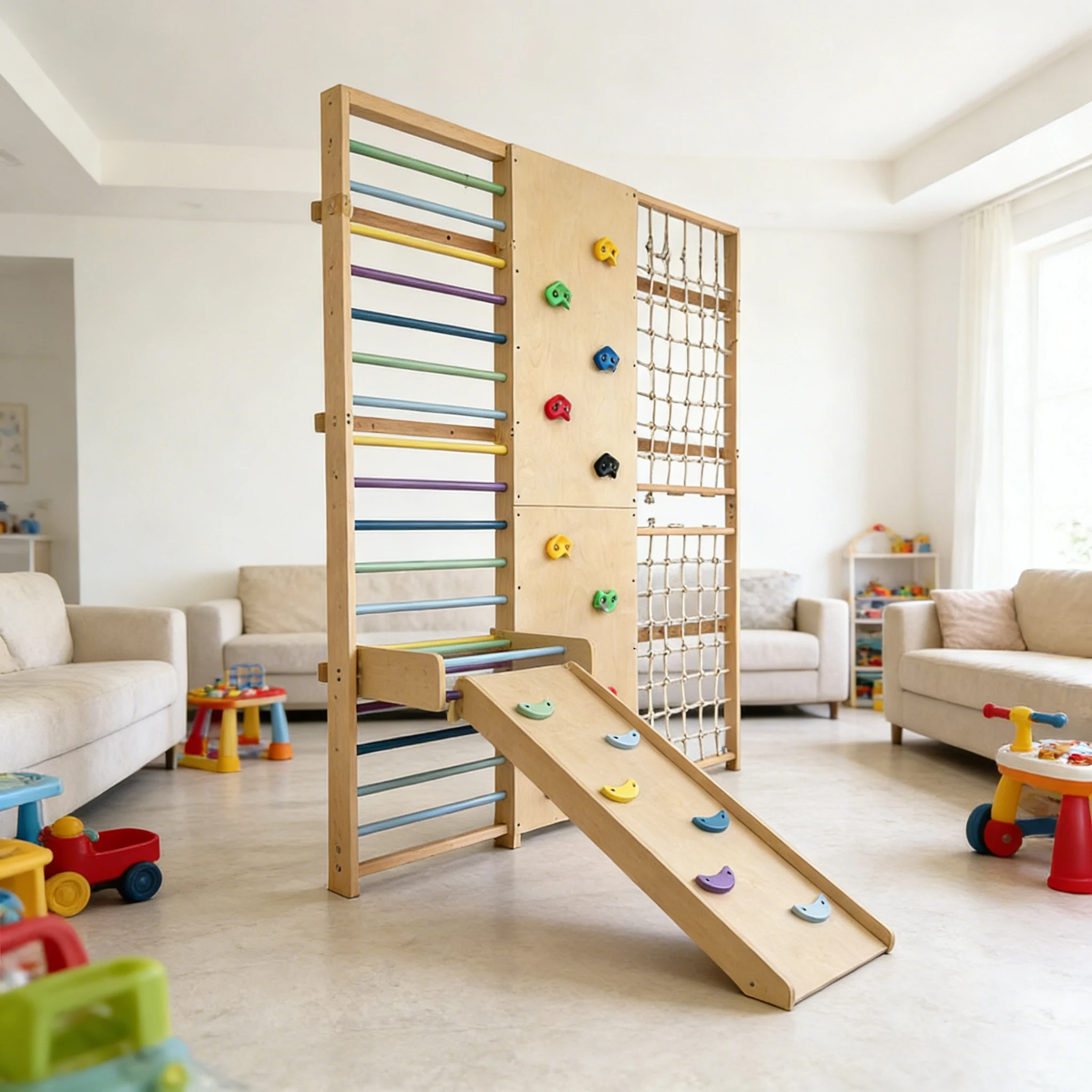 2026年プロ仕様クライミングフレーム屋外用クライミングフレ - Kids Outdoor Wooden Climbing Frame のレビューと価格
