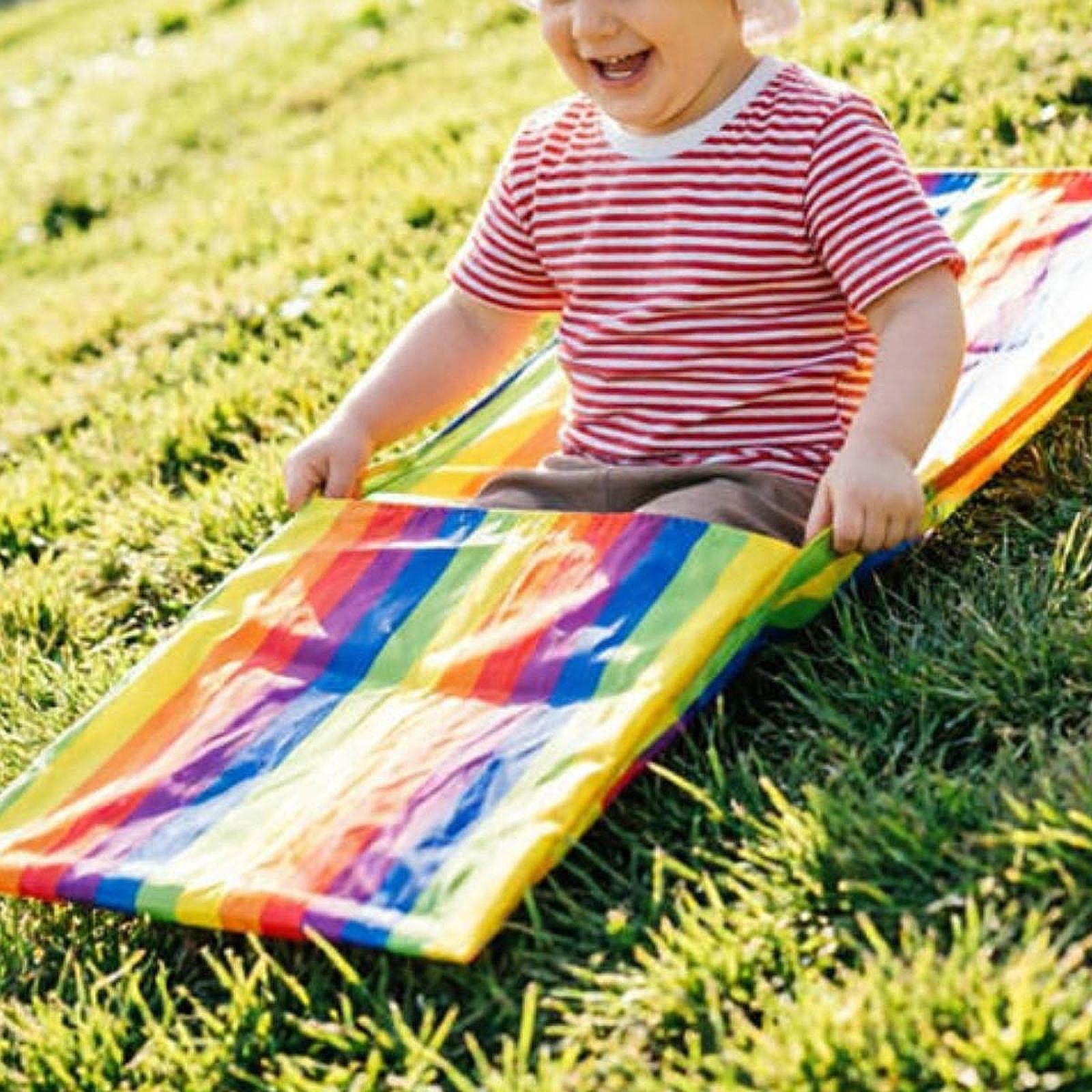 グラススキーパッド グライドスノーボードマット ポータブル  - Kids Outdoor Mat Waterproof のレビューと価格