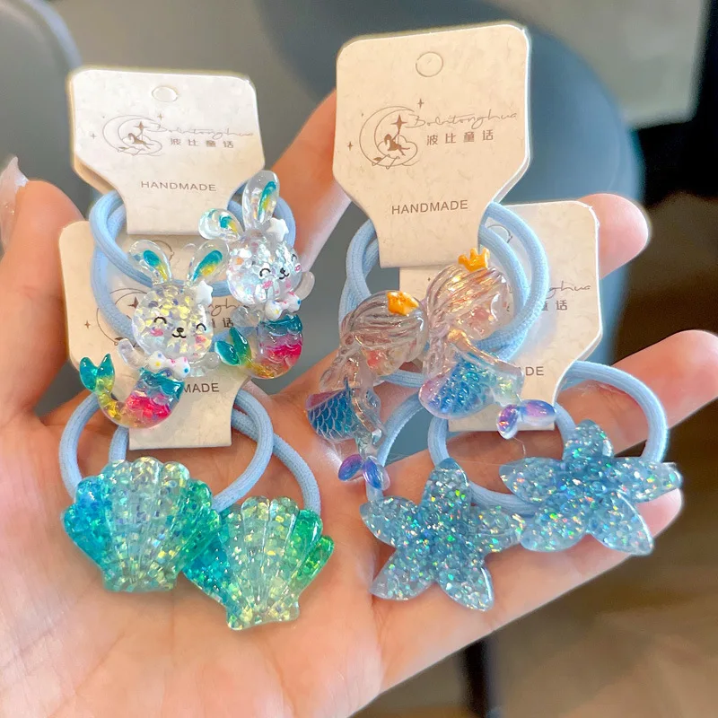 2 個素敵なウサギのヒトデ子供ヘアピン子供帽子ベビーヘアクリ - Kids Outdoor Decor のレビューと価格