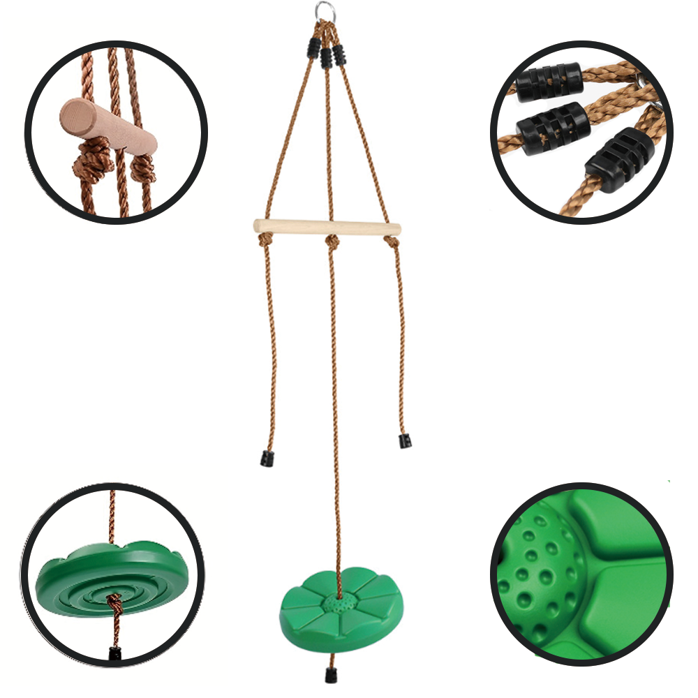 子供用忍者障害物コースプレイセット – 屋外用ブランコ、滑り - Kids Outdoor Ninja Course のレビューと価格
