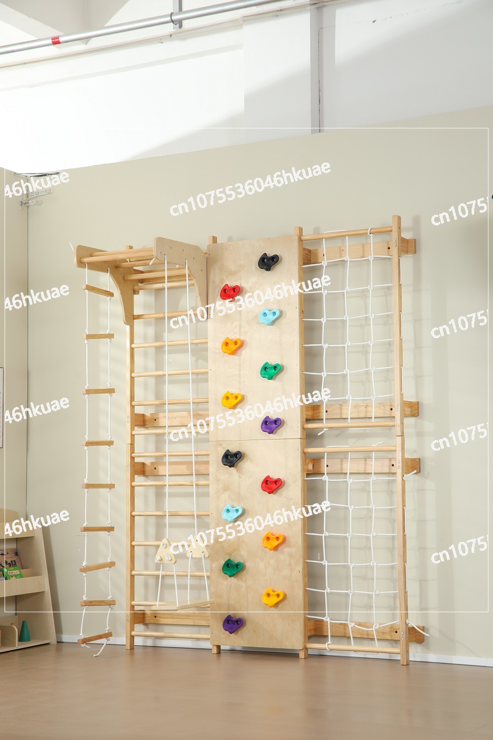 在庫ありの子供用クライミングフレーム – 室内および屋外で使 - Kids Outdoor Wooden Climbing Frame のレビューと価格