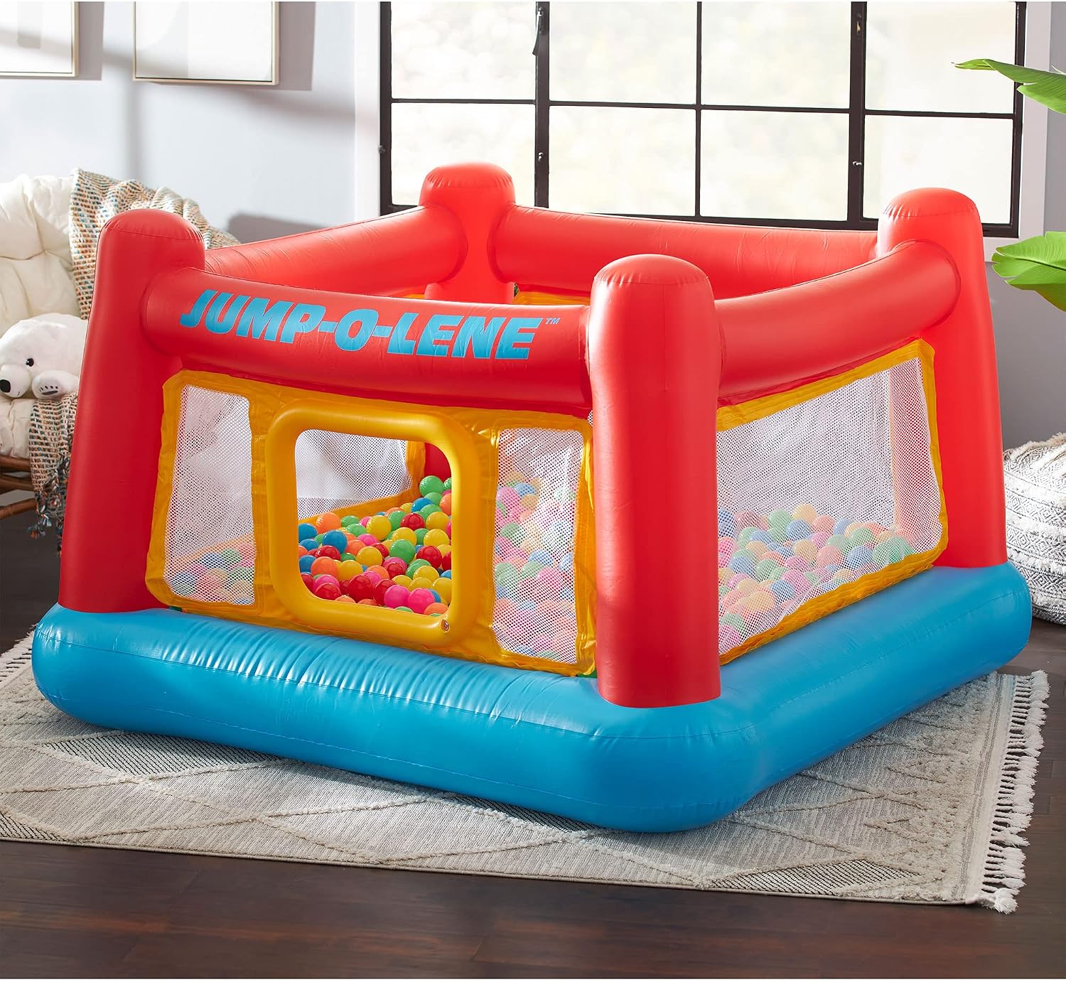 インフレータブルジャンプオーレーン屋内外兼用子供用バウンスキ - Kids Outdoor House のレビューと価格