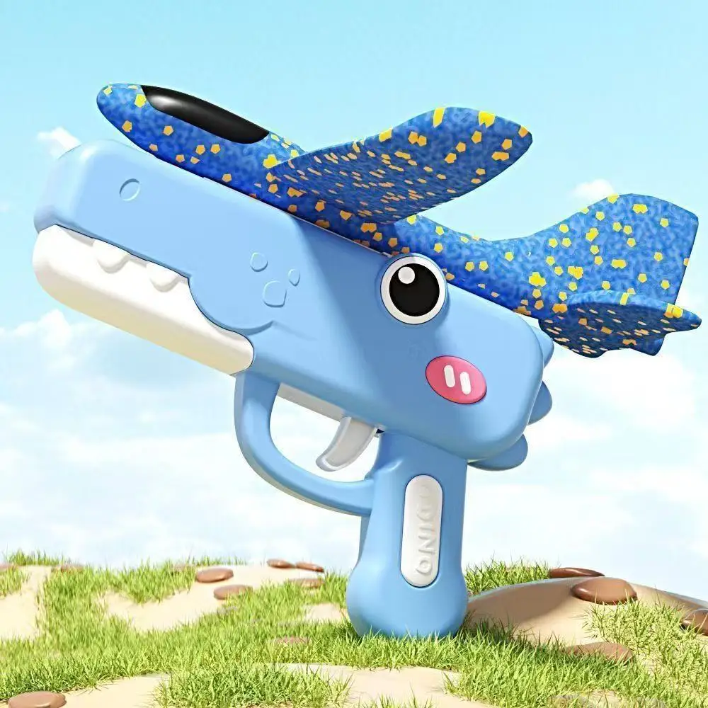 フォーム飛行機ランチャーカタパルト飛行機おもちゃ銃 10-1 - Kids Outdoor Games For Party のレビューと価格
