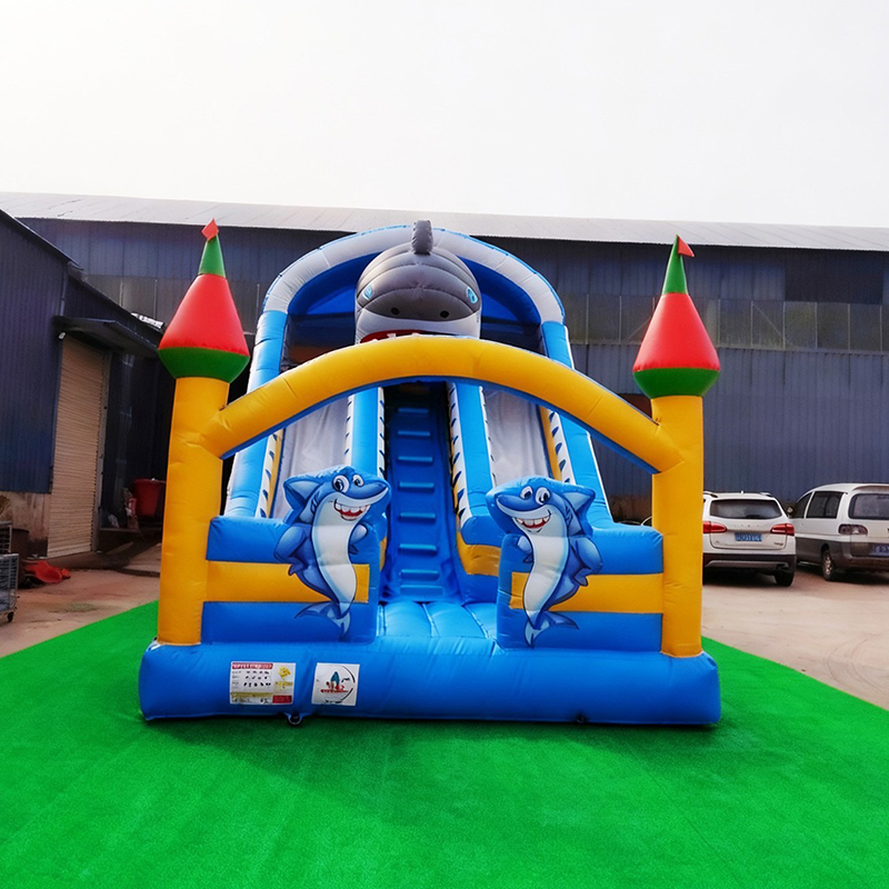 レンタル可能な小型インフレータブル滑り台、屋外用厚手PVC製 - Kids Outdoor Fun のレビューと価格